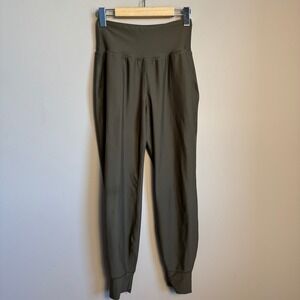 Old Navy‎ Active Powersoft High-Rise Jogger Go-Dry Women's Olive Green Pants S